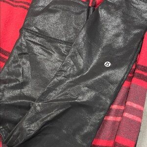Lululemon Black Shimmer Leggings